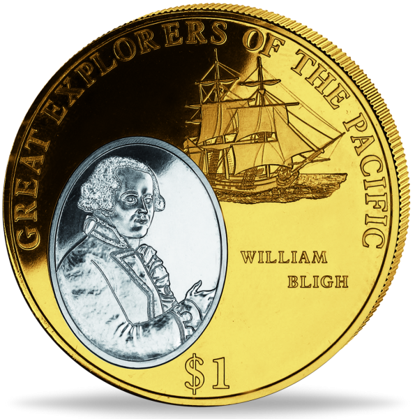 1 Dollar William Bligh - Vorderseite Münze