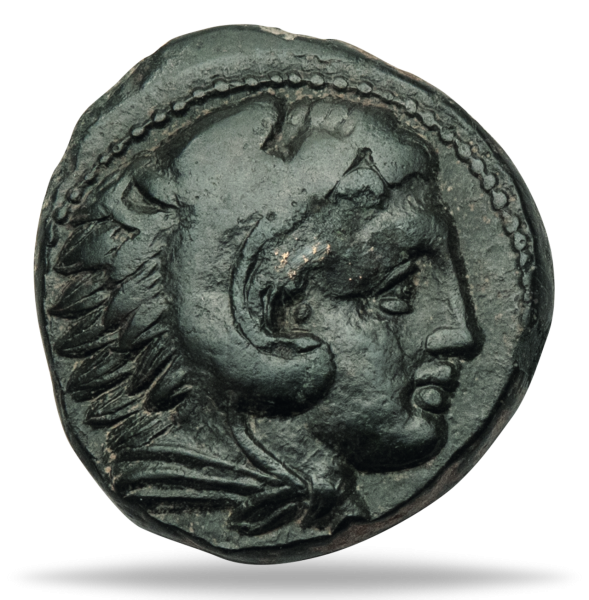 AE15 Alexander III Makedonien - Münze Vorderseite