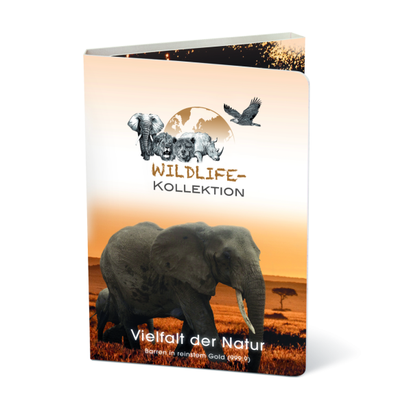 Sammelalbum Wildlife Kollektion - Blister Vorderseite