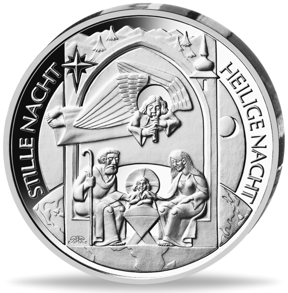 Deutschland, 50 Euro Stille Nacht heilige Nacht, 2026, PP - Münze Vorderseite