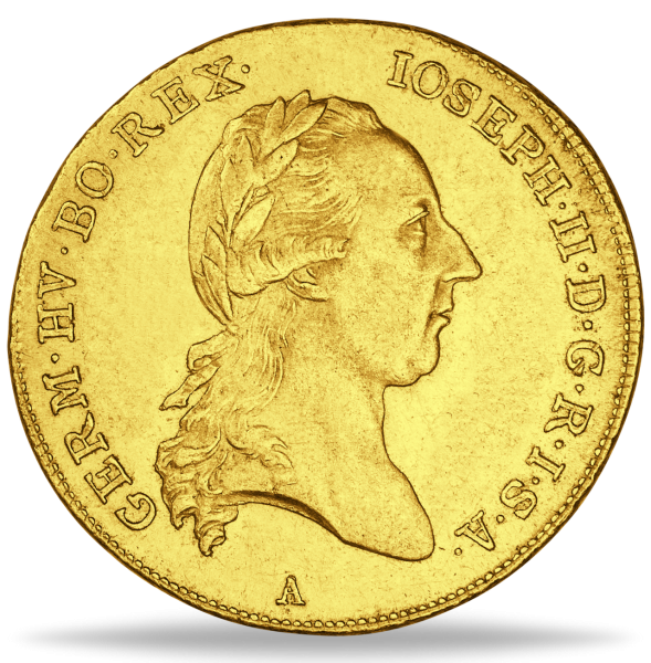 Doppeldukat Joseph II - Vorderseite Münze