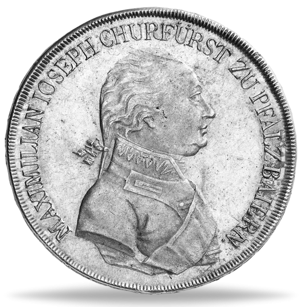 Konventionstaler „Kurfürst Maximilian IV.“ - Münze Vorderseite