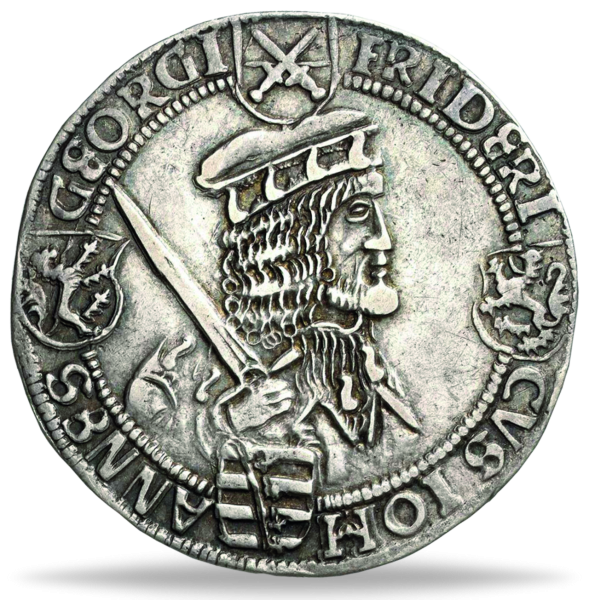 Sachsen, Taler Friedrich III der Weise Klappmuetzentaler - Münze Vorderseite