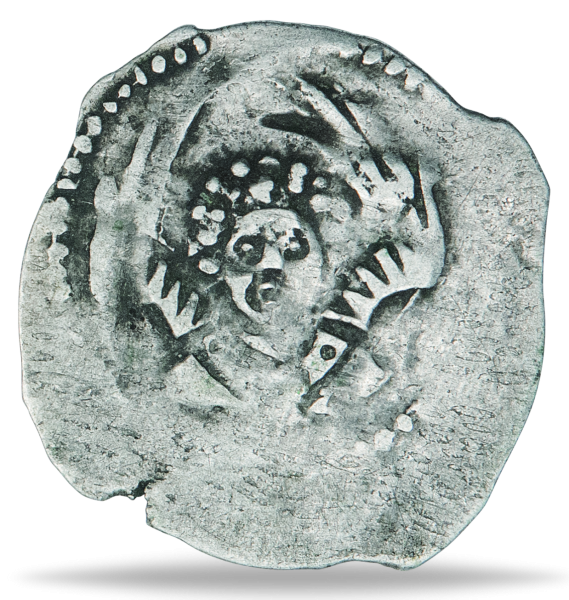 Regensburg Pfennig 1250-70 - Vorderseite Münze
