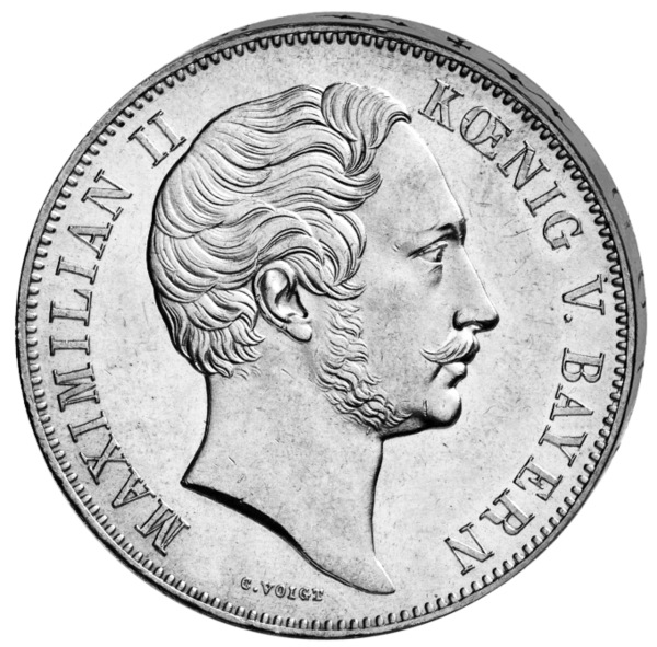 40 Doppeltaler Maximilian II Thun 91 - Münze Vorderseite