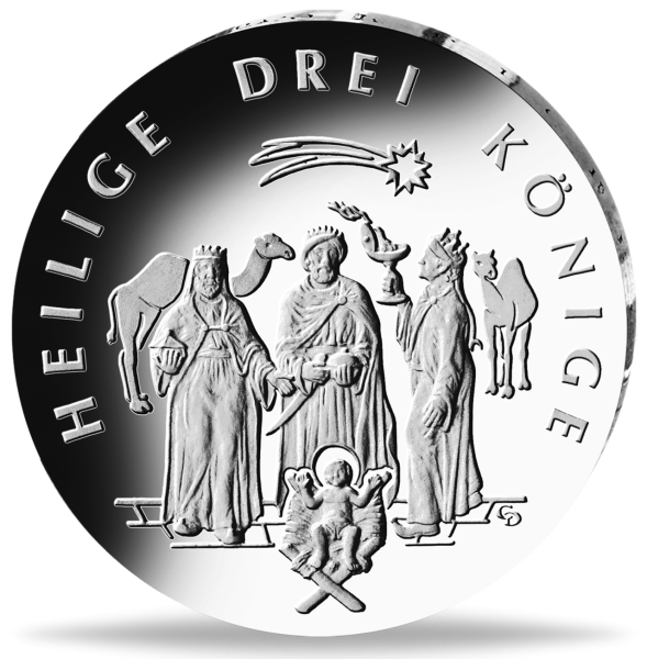 Deutschland, 25 Euro Heilige drei Könige, 2025, Silber, PP - Münze Vorderseite