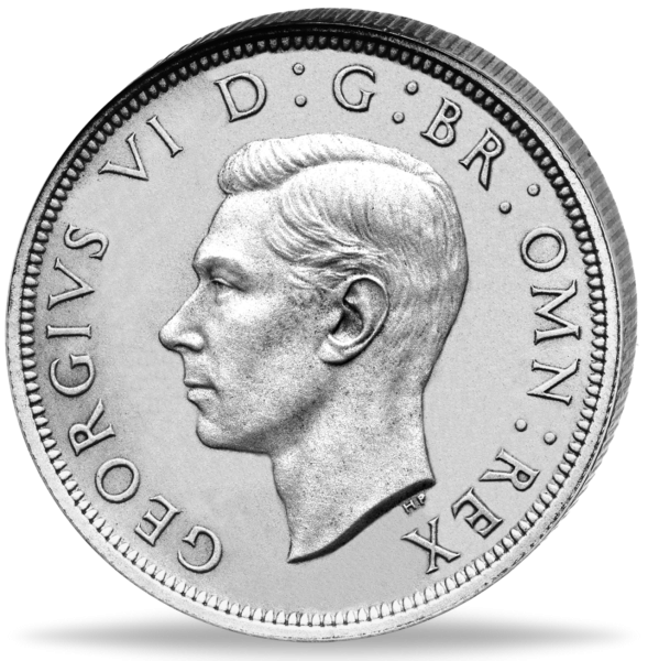 Crown George VI 1937 - Münze Vorderseite