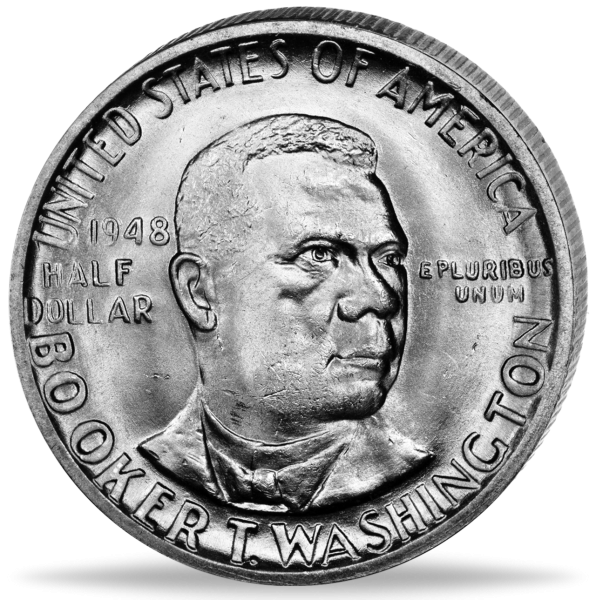 0,5 US Dollar Booker T. Washington - Münze Vorderseite