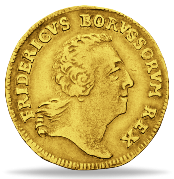 Preußen 1 2 Friedrichs dor Friedrich II - Vorderseite Münze