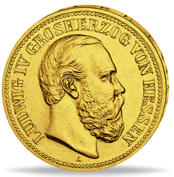 20 Mark Ludwig IV. - Vorderseite Münze