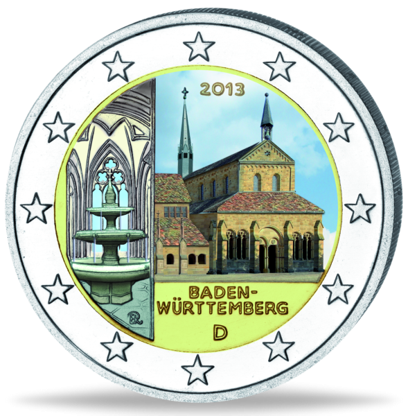 2 Euro Kloster Maulbronn - Vorderseite Münze
