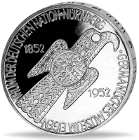 5 Deutsche Mark 100 Jahre Germanisches Museum - Vorderseite Münze 5 Deutsche Mark 100 Jahre Germanisches Museum - Vorderseite Münze