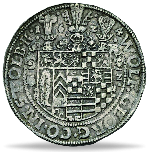 Grafschaft Stolberg-Stolberg, Reichstaler 1624 Rückseite