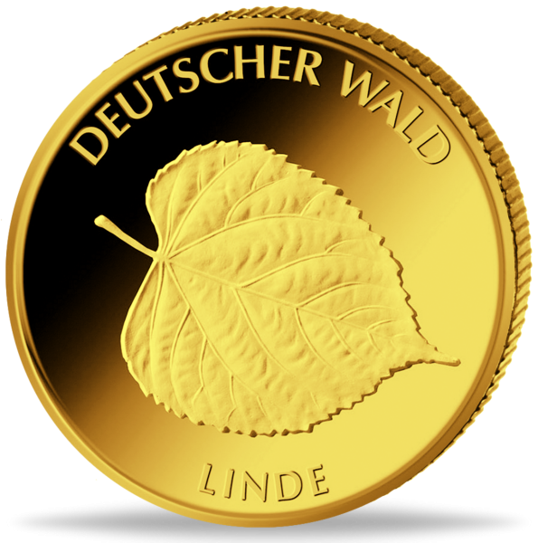 20 Goldeuro Deutscher Wald - Linde - Münze Vorderseite
