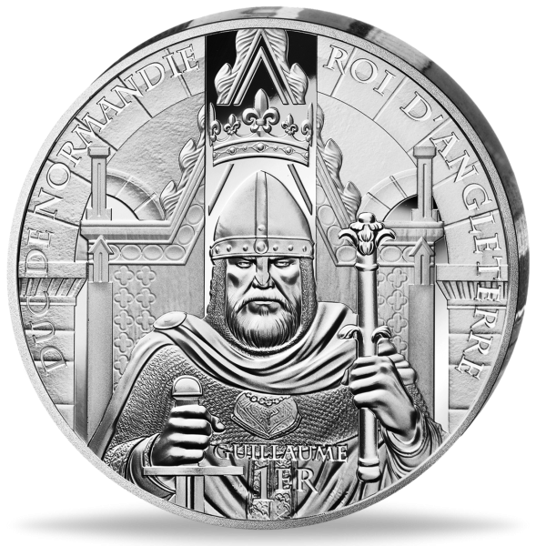 Frankreich, 10 Euro Schlacht von Hastings, 2026, Silber, PP - Münze Vorderseite