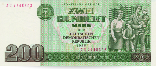 200 Mark Banknote - Vorderseite