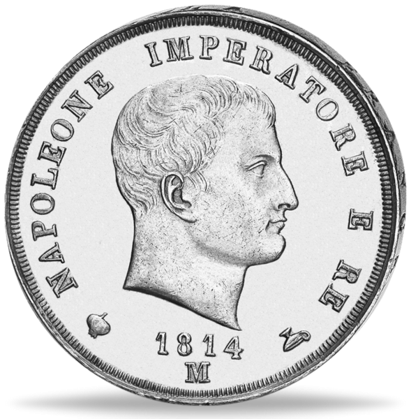 5 Lire Napoleon - Münze Vorderseite