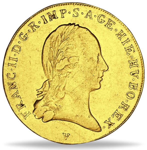 Haus Habsburg, Sovrano 1793 V (Venedig), Kaiser Franz - Münze Vorderseite