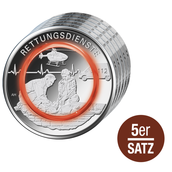 S0011108PP ^ V0001184 ^  ^  ^  ^_5x 10 E Rettungsdienste A-J, PP_Satz