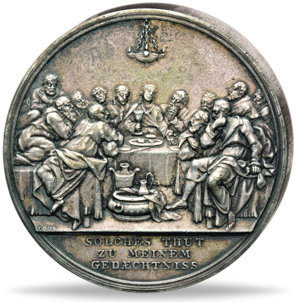 Preußen, Silber-Medaille oJ zur Konfirmation - Medaille Vorderseite