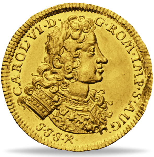 Luebeck Dukat 1729 - Vorderseite Münze