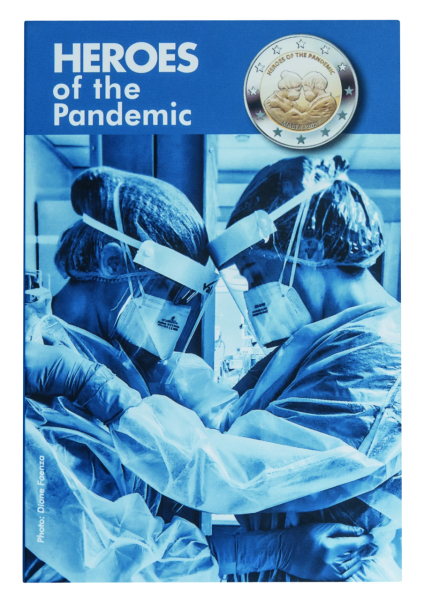 2 Euro Helden der Pandemie - Coincard