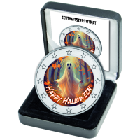 Deutschland, 2 Euro 'Halloween 2025' - mit Farbapplikation