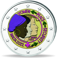 2 E UN-Res.Frauenrechte m.Farb - Münze Vorderseite 2 E UN-Res.Frauenrechte m.Farb - Münze Vorderseite