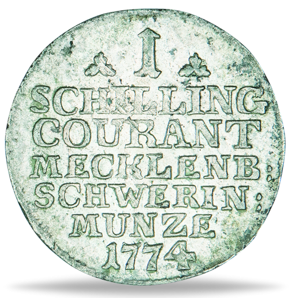 1 Schilling Mecklenburg Schwerin - Vorderseite Münze