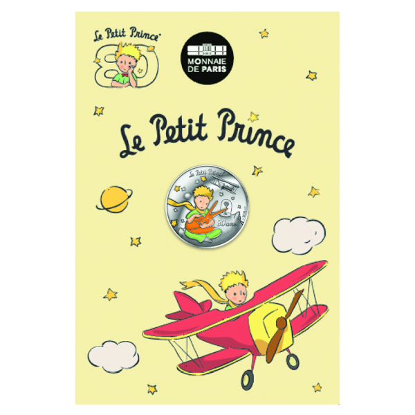 Frankreich, 10 Euro Der Kleine Prinz, 2026, 13 g Silber - Münze in Coincard