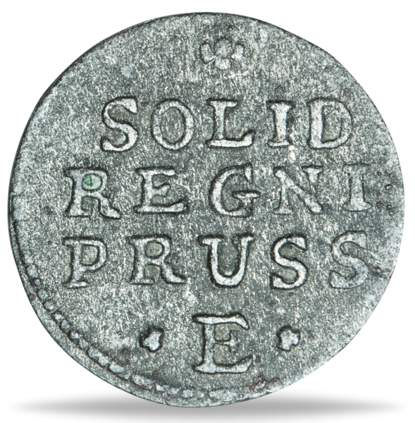Ein Solidus Friedrich II - Vorderseite Münze