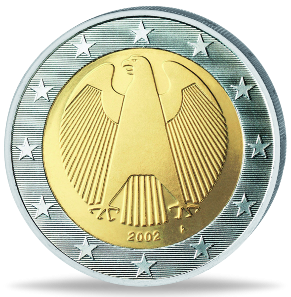 2 E Deutschland - Vorderseite Münze