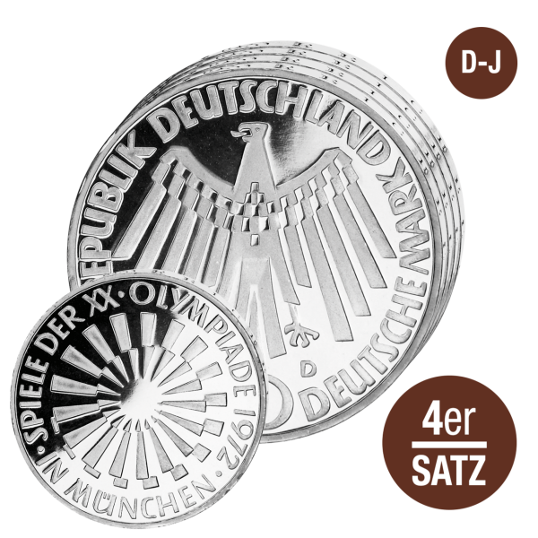 10 DM Olympiade I Spiral Deutschland - Satzbild