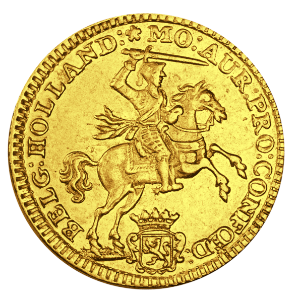 Goldener Reiter 7 Gulden - Vorderseite Münze