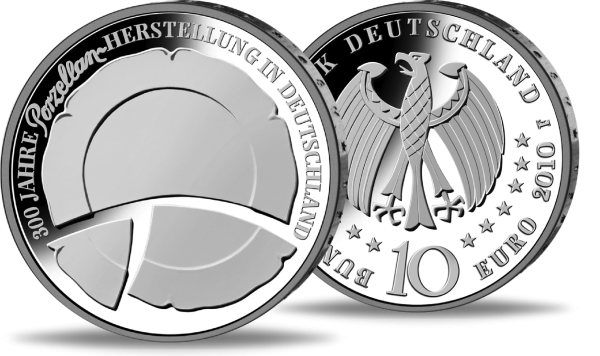 Deutschland, 10 Euro Porzellanherstellung