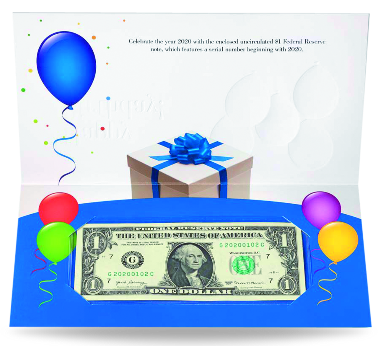 USA, 1 USDollar 2020, Banknote kassenfrisch MünzenVersandhaus