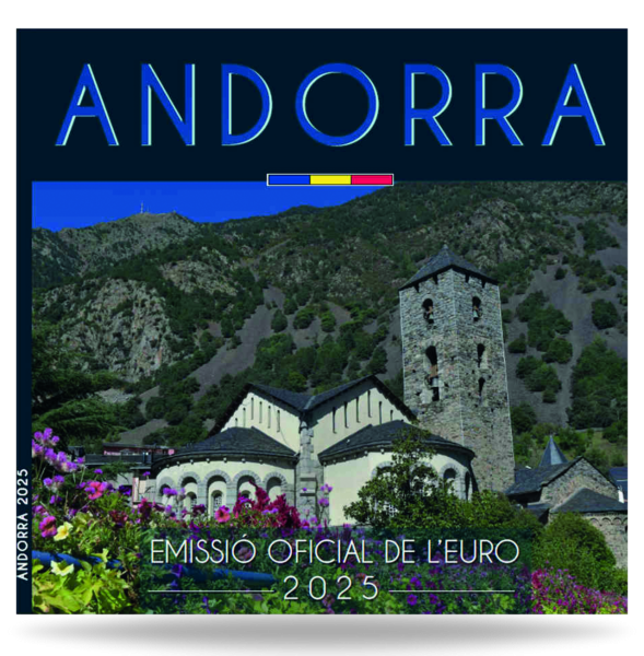 Andorra, 3,88 Euro Kurssatz, 2025, st, originalverpackt - KMS in Folder