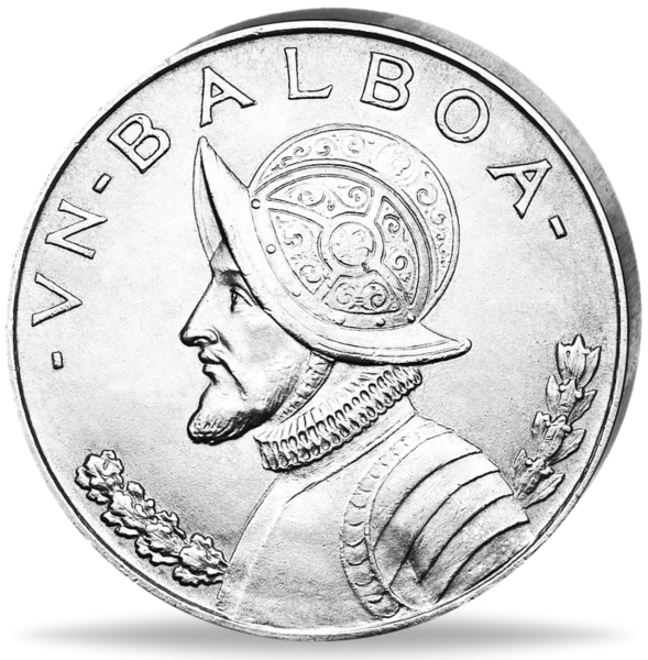 1 Balboa Ritter - Münze Vorderseite