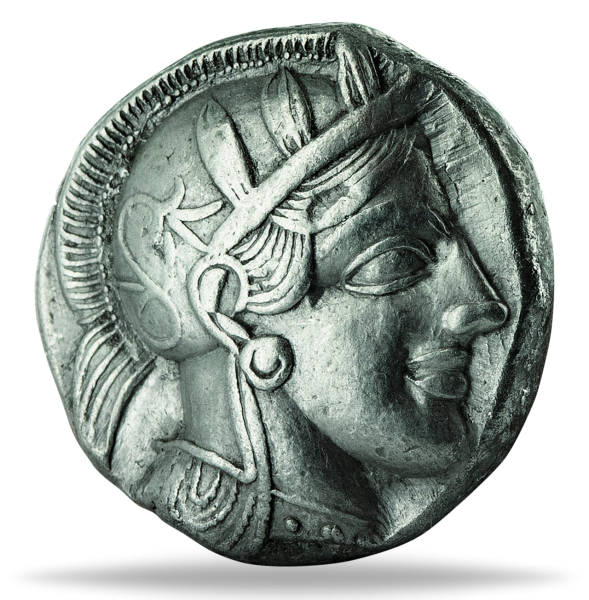 Attika/Athen, AR Tetradrachme (Eule) 410-449 v. Chr. - Münze Vorderseite