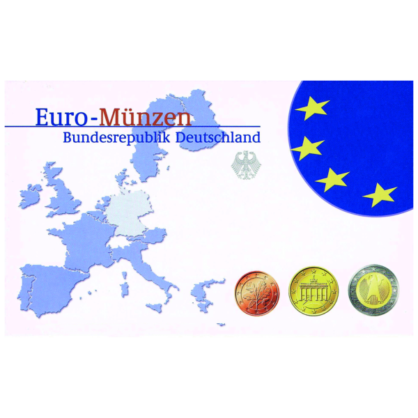 3,88 Euro BRD Kursmünzensatz - Satzbild