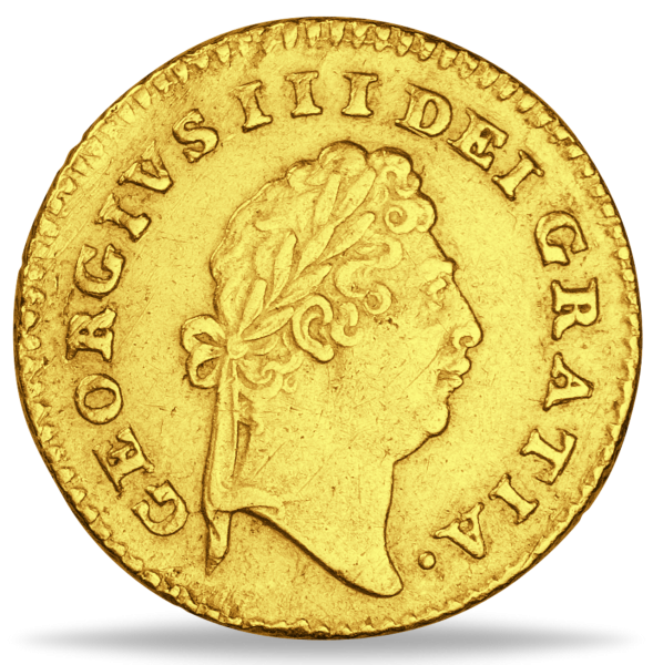 1 3 Guinea 1797 - Vorderseite Münze