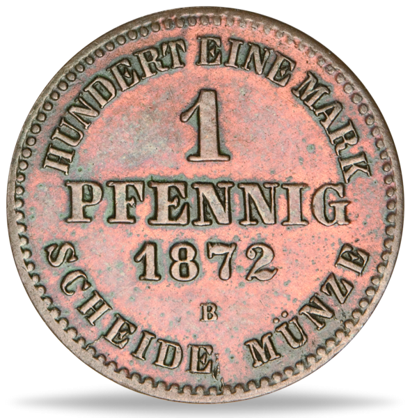 1 Pfennig Mecklenburg-Schwerin - Münze Vordereite