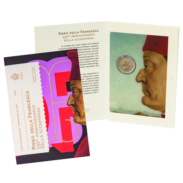 2 E Piero Della Francesca - Front + Inhalt Blister