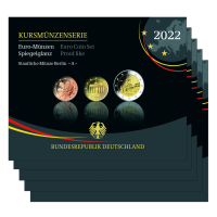 5x3 88 Euro BRD Kurssatz Polierte Platte - Blister 5x3 88 Euro BRD Kurssatz Polierte Platte - Blister