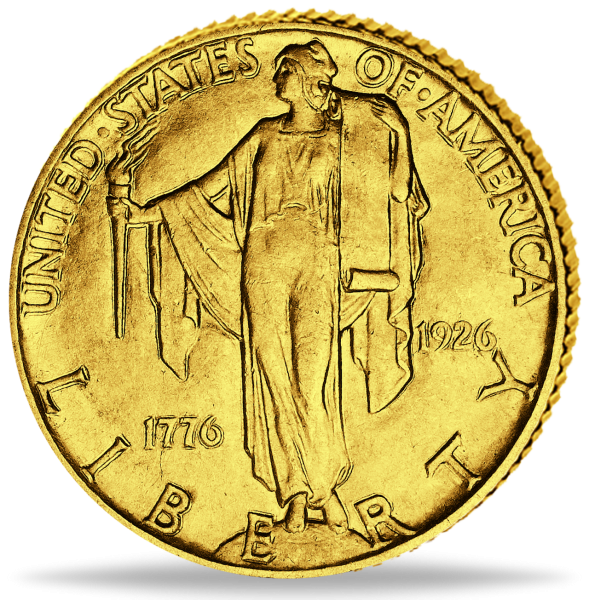2 5 Dollar Sesquintennial - Vorderseite Münze