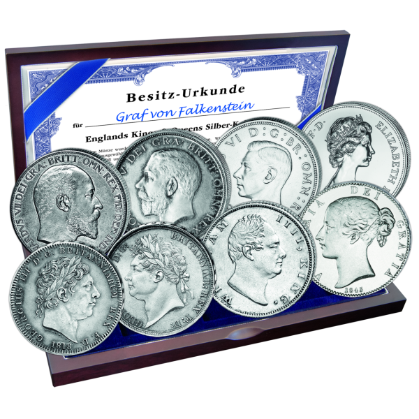 Kings & Queens Silber-Kollektion - Kassette