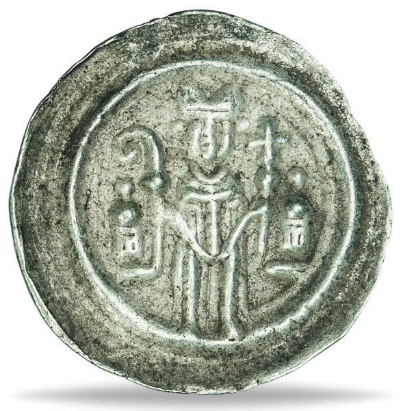 Brakteat Magdeburg - Vorderseite Münze