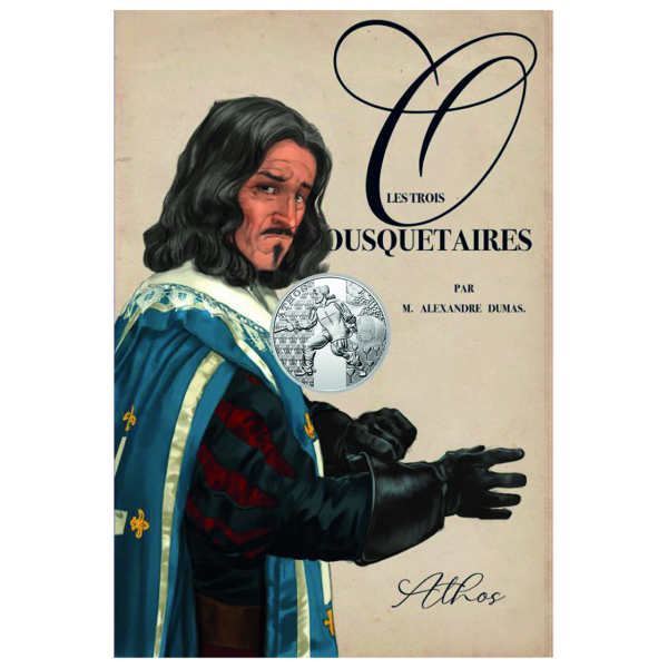 10 Euro Athos, Frankreich, 2024, Silber, st - Münze in Coincard
