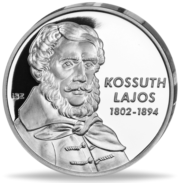 Lajos Kossuth - Gedenkprägung Vorderseite