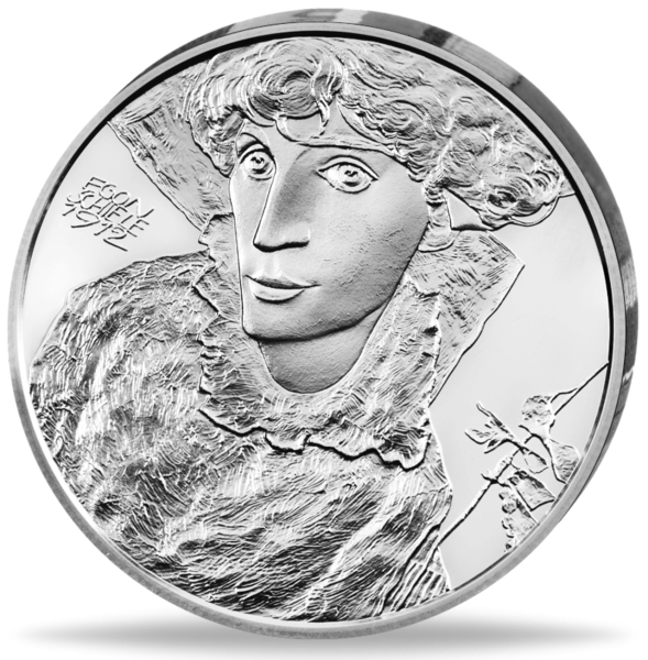 20 E Egon Schiele - Münze Vorderseite